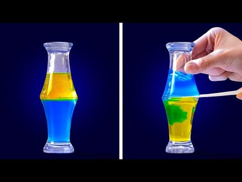 Cold VS Warm water || Science water experiments look like magic