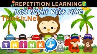Days of the week Song  | ThinkJr Creations