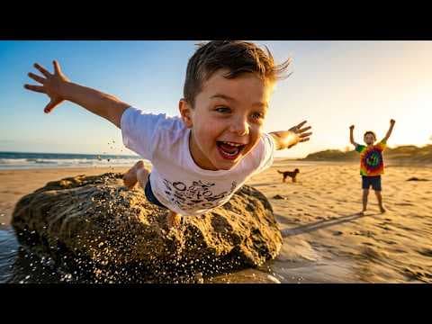 Why is Exercise Important for Kids | Exercise for Kids | Beach Fun for Kids