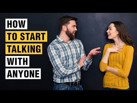 How to talk to people-start a conversation with anyone