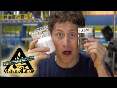 How to Make a Volcano with Baking Soda and Vinegar  Science Max