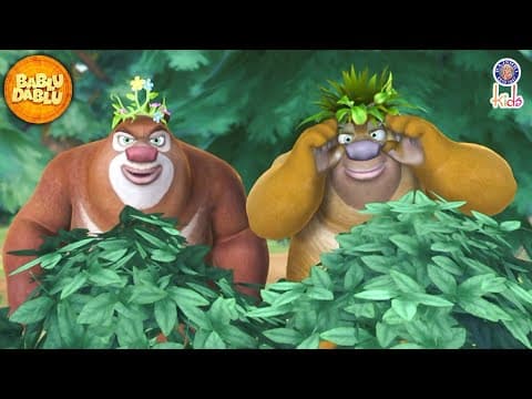 Bablu Dablu Hindi Cartoon Big Magic | Boonie Bears Compilation | Masha And The Bear In Hindi