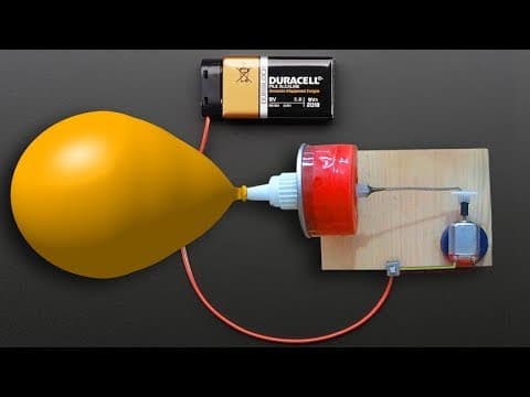 How to Make a Mini Air Pump
