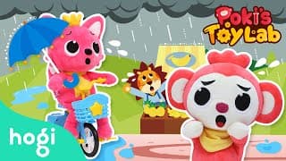 Let's go to the fruit market! | Poki's Toy Lab | Kids' Stories | Fruits Dance Dance | Play with Hogi