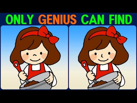 【Find the Difference】 To exercise your brain! Find the difference in 90 seconds!