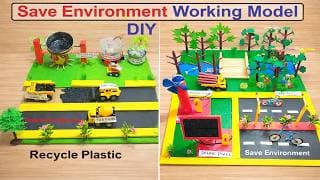 save environment working model | inspire science project