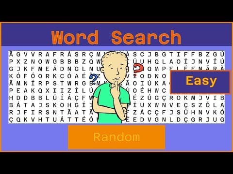 Word Search - Challenge  Ep461