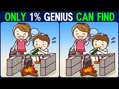 Puzzle / Find the Difference │ Boost your memory and keep your brain healthy!