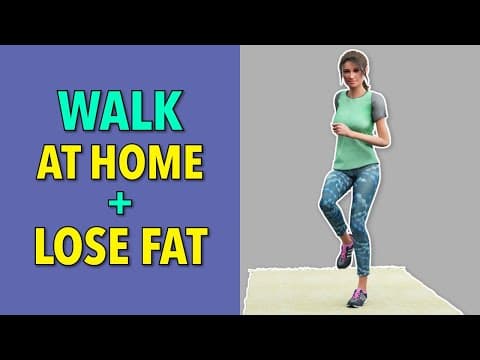 30-Min Walking Workout For Fat Loss – Walk At Home