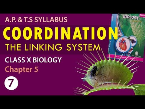 Coordination in Telugu:  Biology  part-7