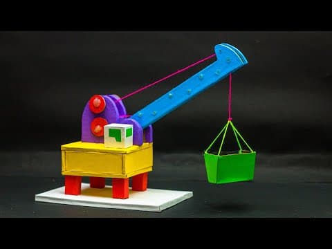 Science Fair Ideas | Pulley Crane | Science Experiments
