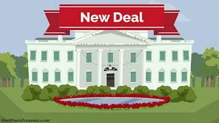 Franklin Delano Roosevelts |FDR| New Deal Explained in One Minute