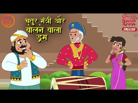 एक जादुई ढोल की कहानी | Hindi Moral Story Videos for Kids | Story Time with Sudha Amma
