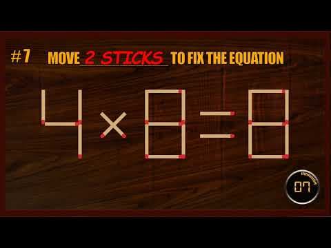 Matchstick Puzzle #223| Matchstick Logic Puzzles |Matchstick Puzzles with Answers| Matchstick Tricks