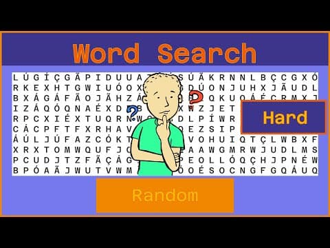 Word Search - Challenge  Ep1139