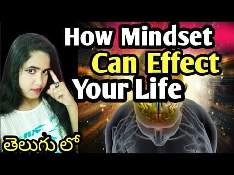 How Mindset Can Effect Your Life In Telugu /Vandana Grace /Life skills Trainer