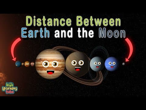 Planet Song What's the Distance Between the Earth and Moon