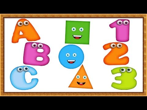 Educational videos for kids - learn alphabets for kids - learn numbers for kids - kids learning