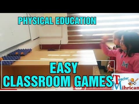 2 indoor games - fun party games - Physical Education