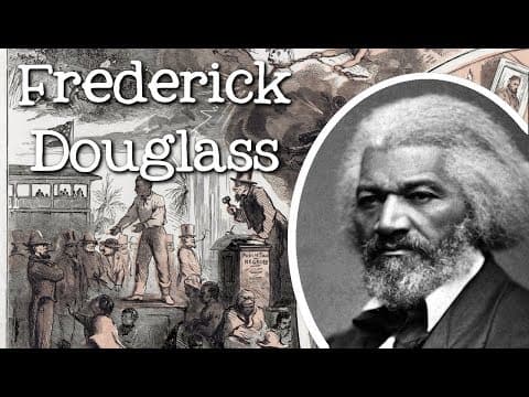 Biography of Frederick Douglass for Kids American Civil Rights History for Children