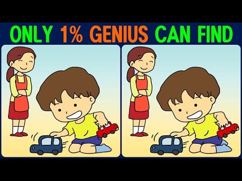 Puzzle / Find the Difference │ Have fun and focus on brain health!