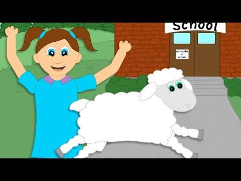 Mary had a little lamb – nursery rhyme for kids - children songs by 123abctv