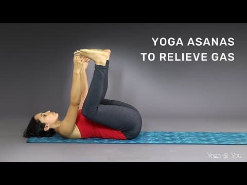 Yoga Asanas To Relieve Gas | Yoga For Relieve Gas | Yoga For Digestion | ‪@VentunoYoga‬