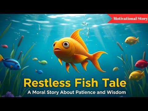 Restless Fish Tale‎ | A Moral Story About patience and Wisdom‎.