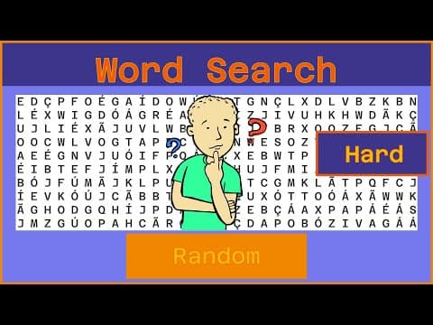 Word Search - Challenge  Ep1103