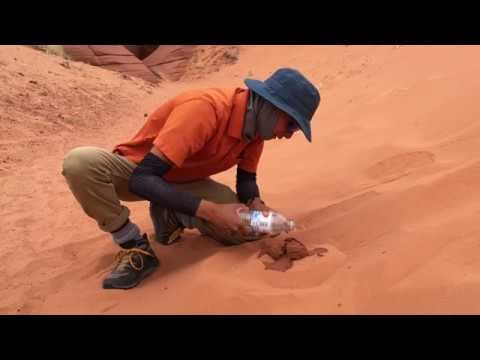 A Simple Tutorial on How slot canyons like Antelope Canyon were Made - YouTube