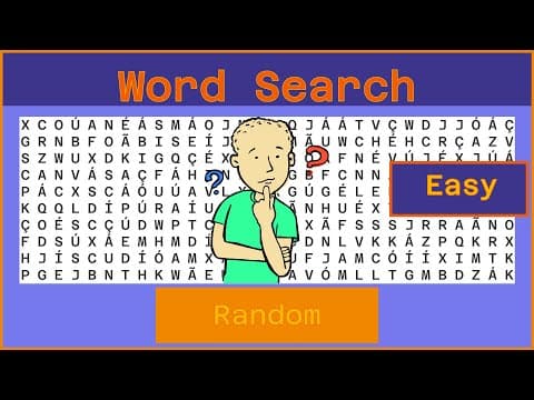 Word Search - Challenge  Ep596
