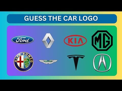 Car Logo Challenge: Guess the Automotive Brands
