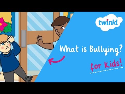 What is Bullying for Kids | How to Stop Bullying | National Bullying Prevention Month | Twinkl USA