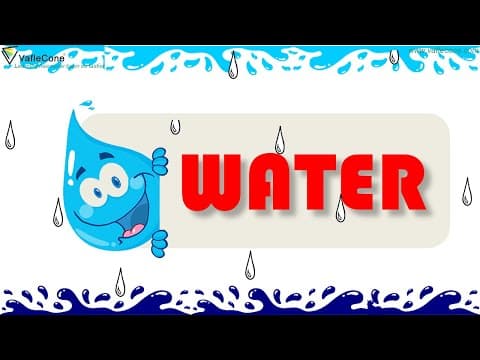 Uses of water - Importance of water - Water and it's uses