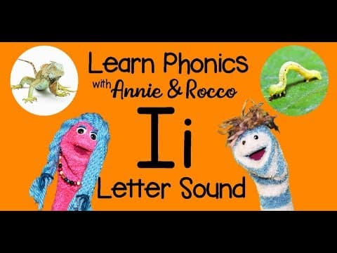 Learn Letter Sounds - Letter I | Alphabet Fun Phonics Song | Puppets | Storytime with Annie & Rocco