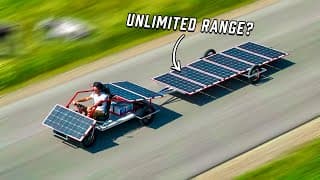 INFINITE RANGE ELECTRIC CAR|DIY Build