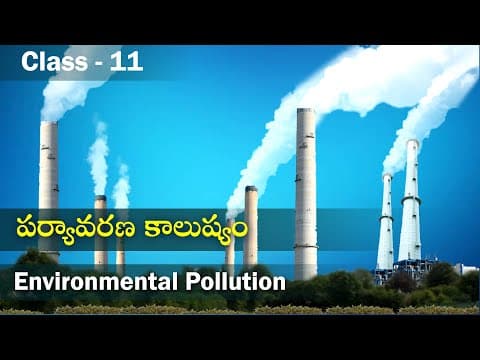 పర్యావరణ కాలుష్యం - Environmental pollution | Environmental Science