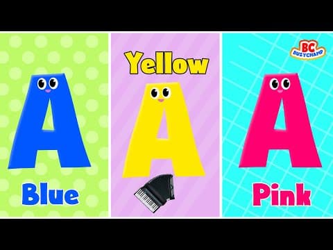 ABC Learning Videos For 3 Year Olds | Best Learning Video For Toddlers Learn Colors | Learn ABC