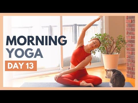 DAY 13: GIVE - 10 min Morning Yoga Stretch – Flexible Body Yoga Challenge