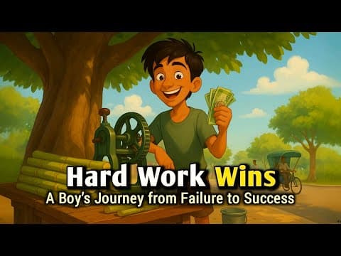 Hard Work Wins | An Inspiring Motivational Story In English | Success Through Struggle