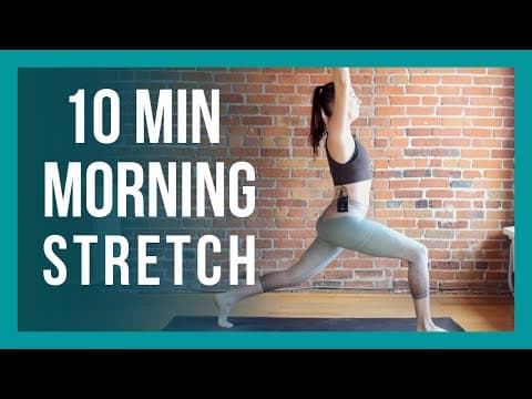 10 min Morning Yoga - Full Body Beginner Flow NO PROPS NEEDED