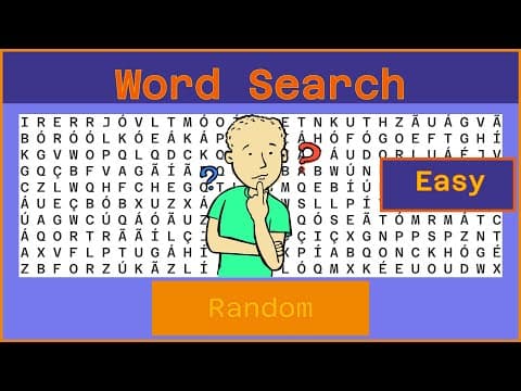 Word Search - Challenge  Ep426