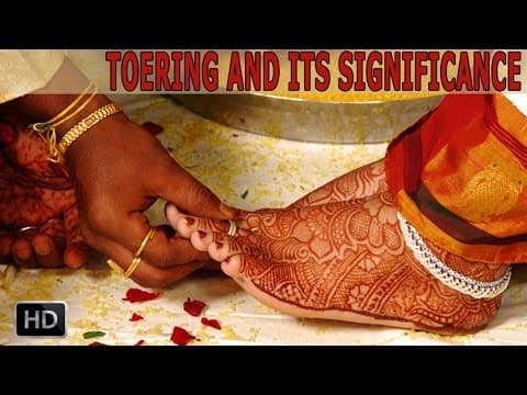Why do Indian Married Women Wear Toe Rings - Significance and Health Benefits