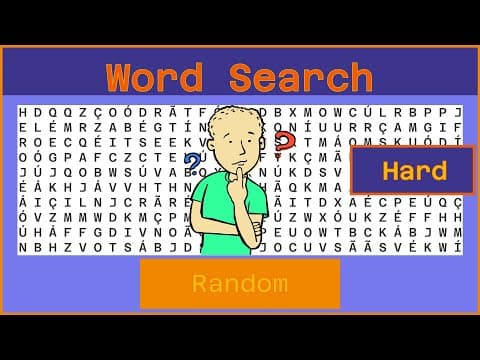 Word Search - Challenge  Ep97
