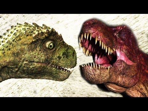 Dinosaur Rowdy Attacks Dinosaur Dabangg - डायनासोर - Speckles The Tarbosaurus -Dinosaur V/s Dinosaur