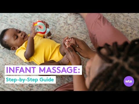 Step - by - step guide for how to massage your baby, benefits of baby massage & more