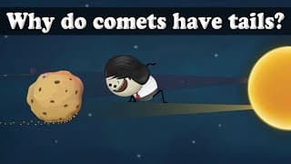Why do comets have tails aumsum kids science education children