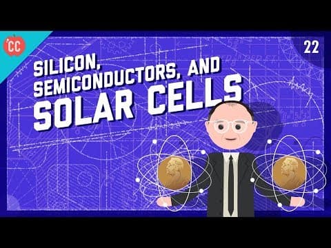 Silicon, Semiconductors, &amp; Solar Cells: Crash Course Engineering