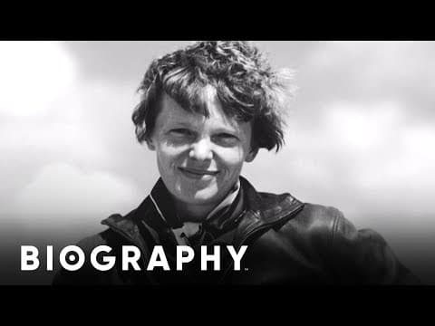 Amelia Earhart - First Woman To Fly Alone