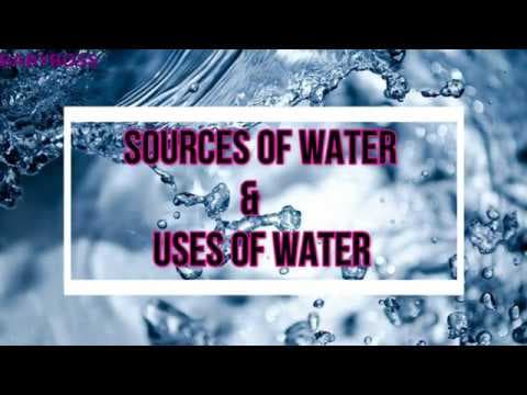 Telugu:నీటి వనరులు మరియు నీటి ఉపయోగాలు - playful learn - learn sources of water and uses of water